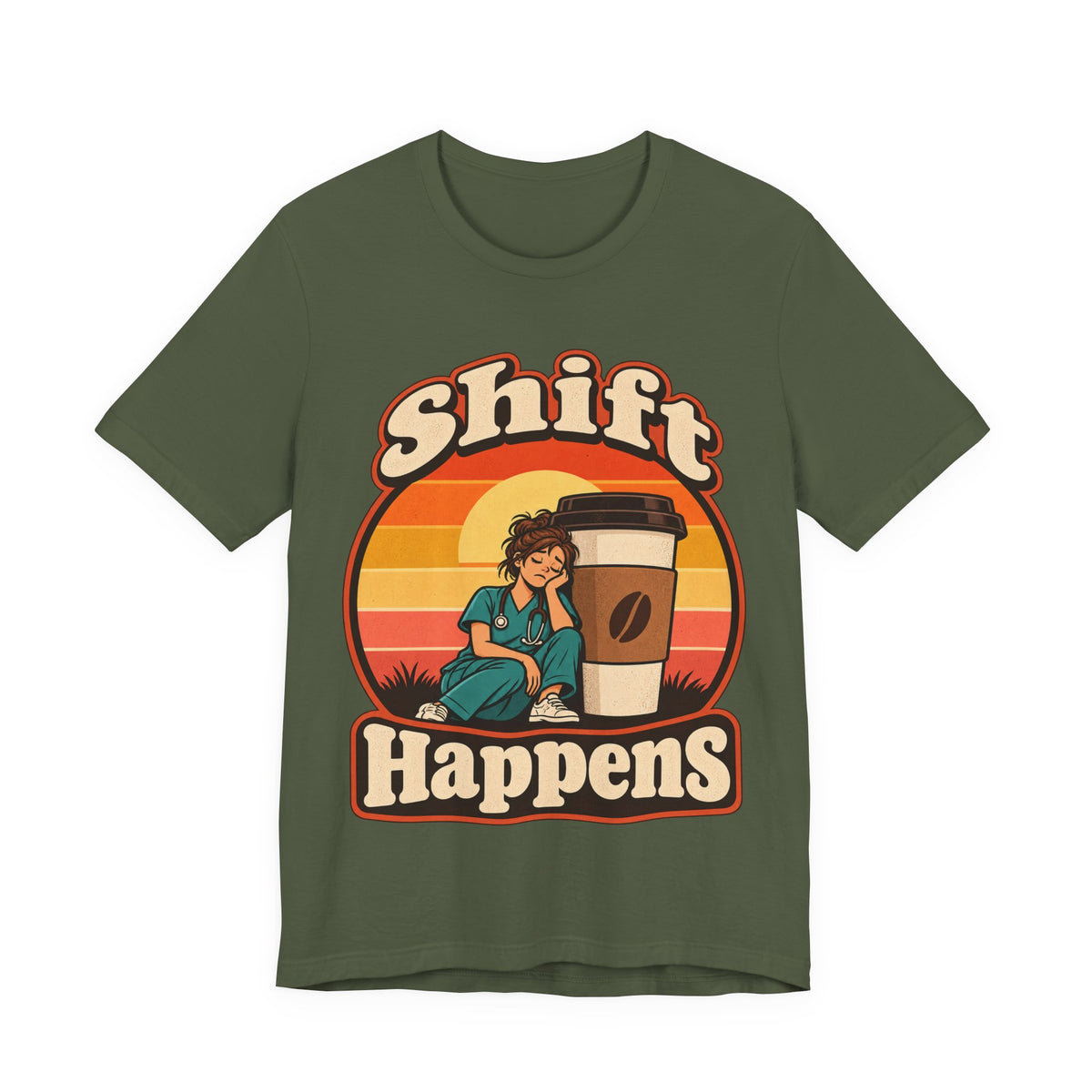 Shift Happens Funny Nurse Humor T-Shirt