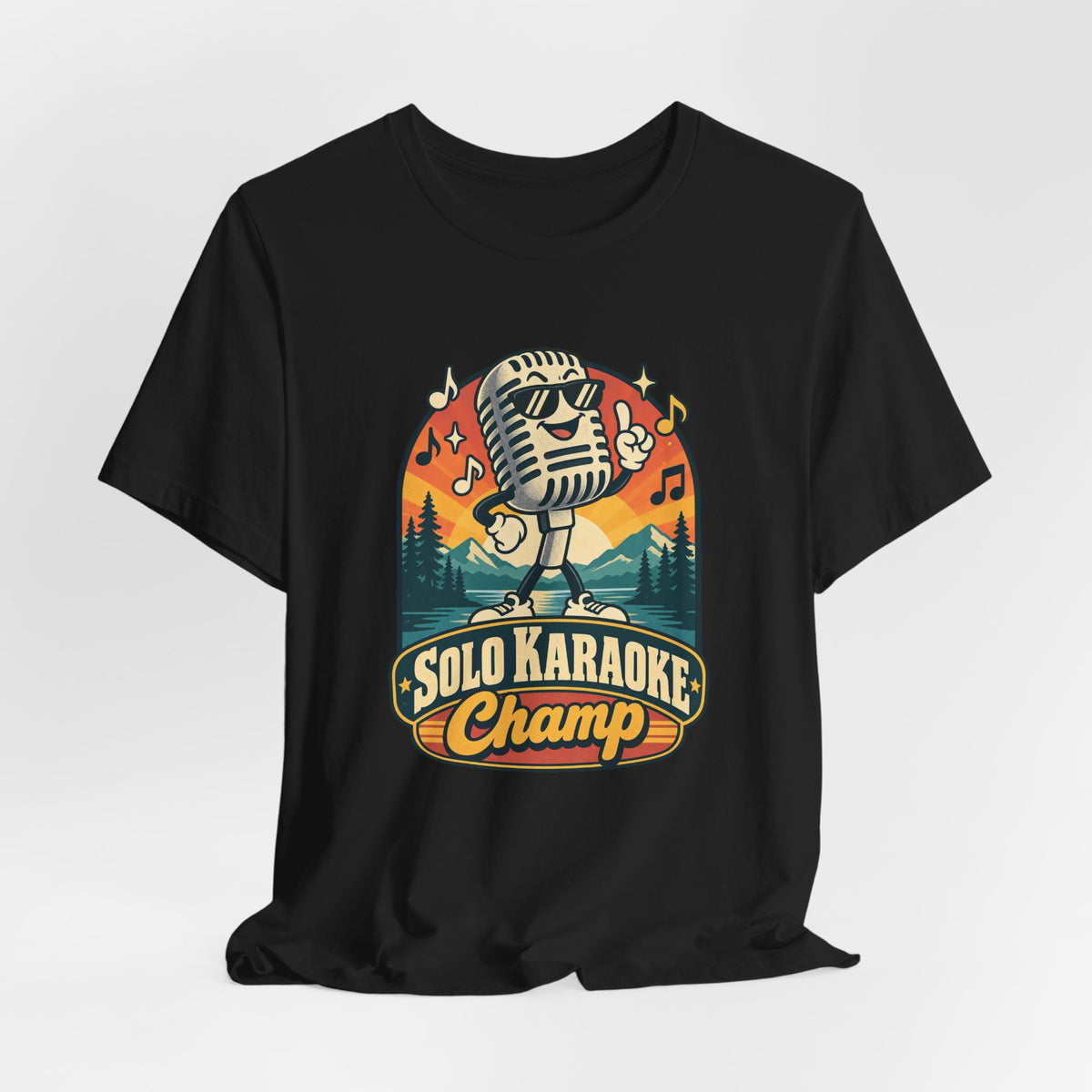Solo Karaoke Champ Funny Karaoke T-Shirt