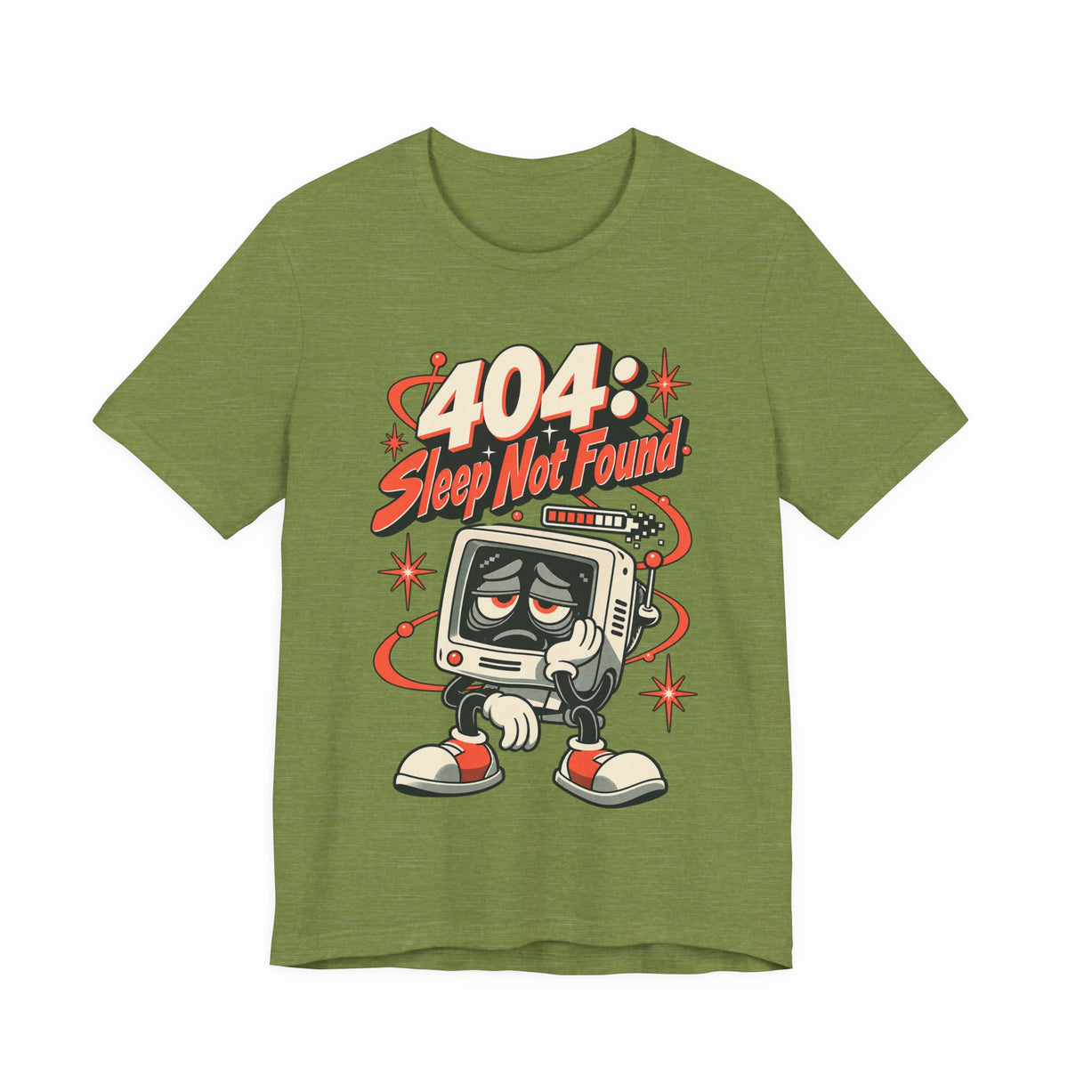 404: Sleep Not Found Funny Programmer T-Shirt