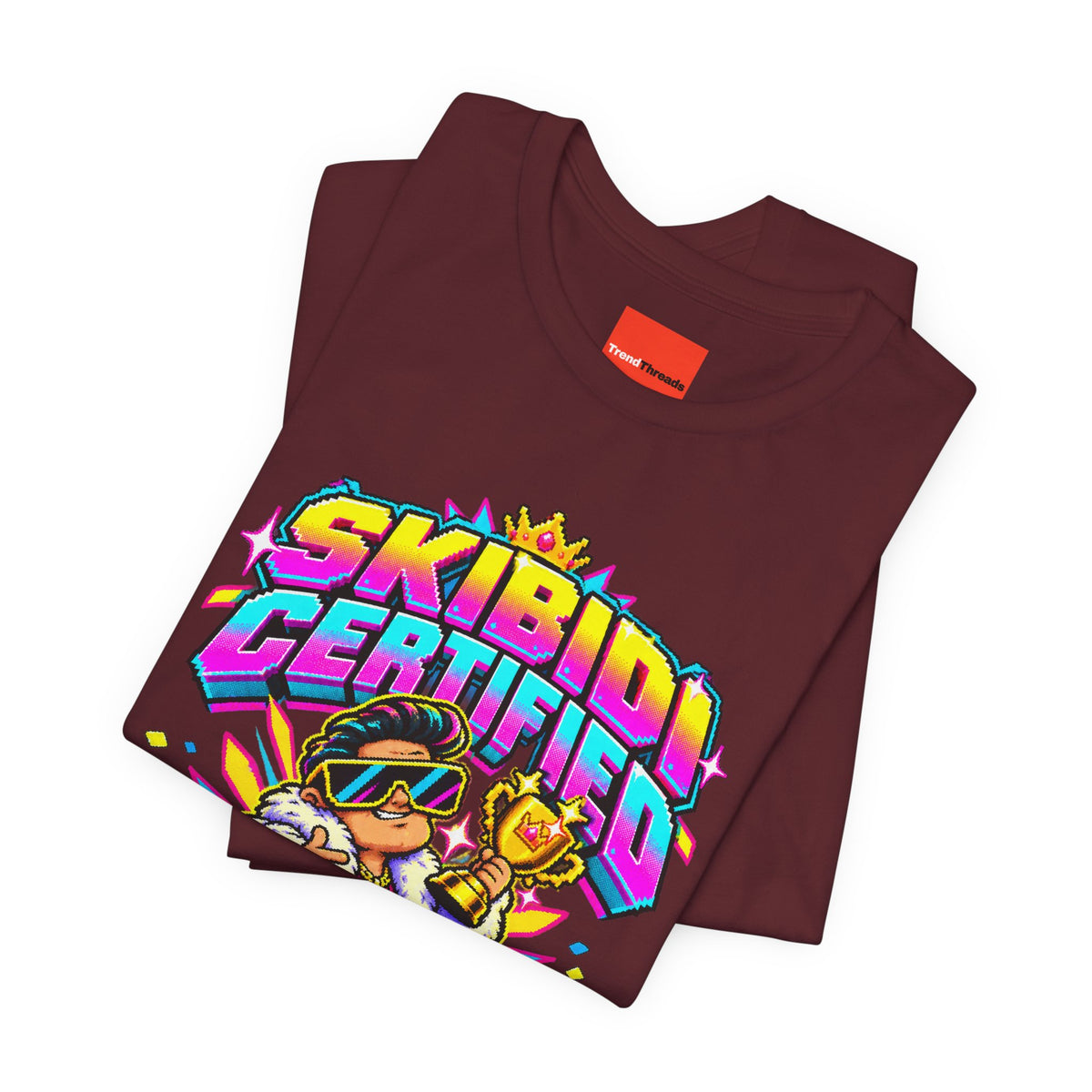 SKIBIDI CERTIFIED Funny Y2K T-Shirt