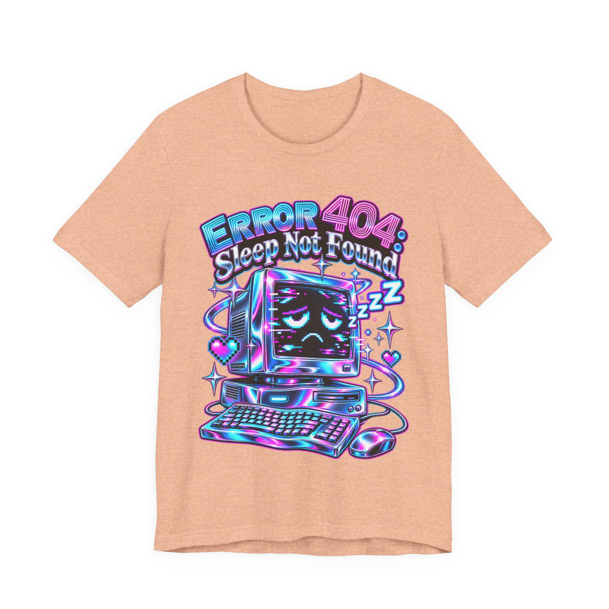 Error 404: Sleep Not Found Funny Programmer T-Shirt
