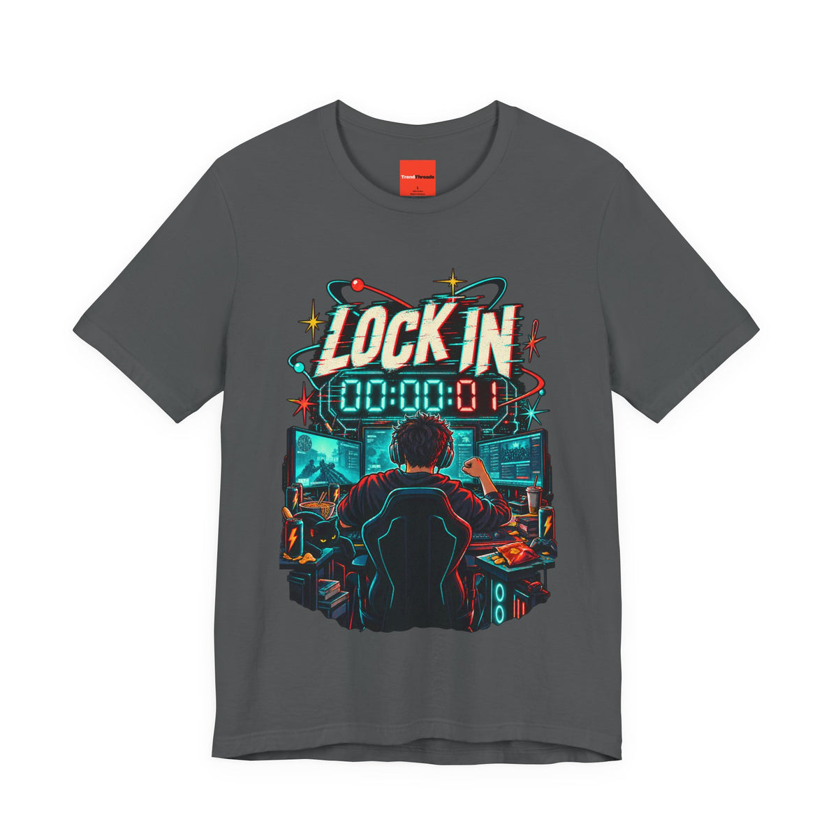 LOCK IN Funny Y2K Style General T-Shirt