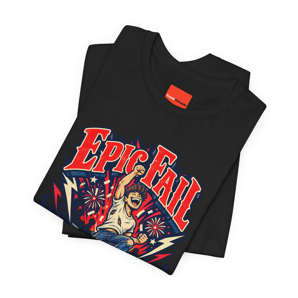 Epic Fail To Epic Win Funny Self-Deprecating T-Shirt
