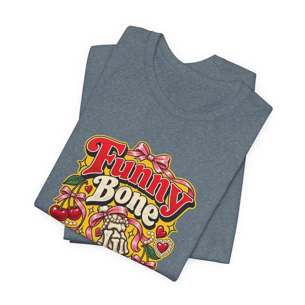 Funny Bone Located Here Funny Sarcastic T-Shirt