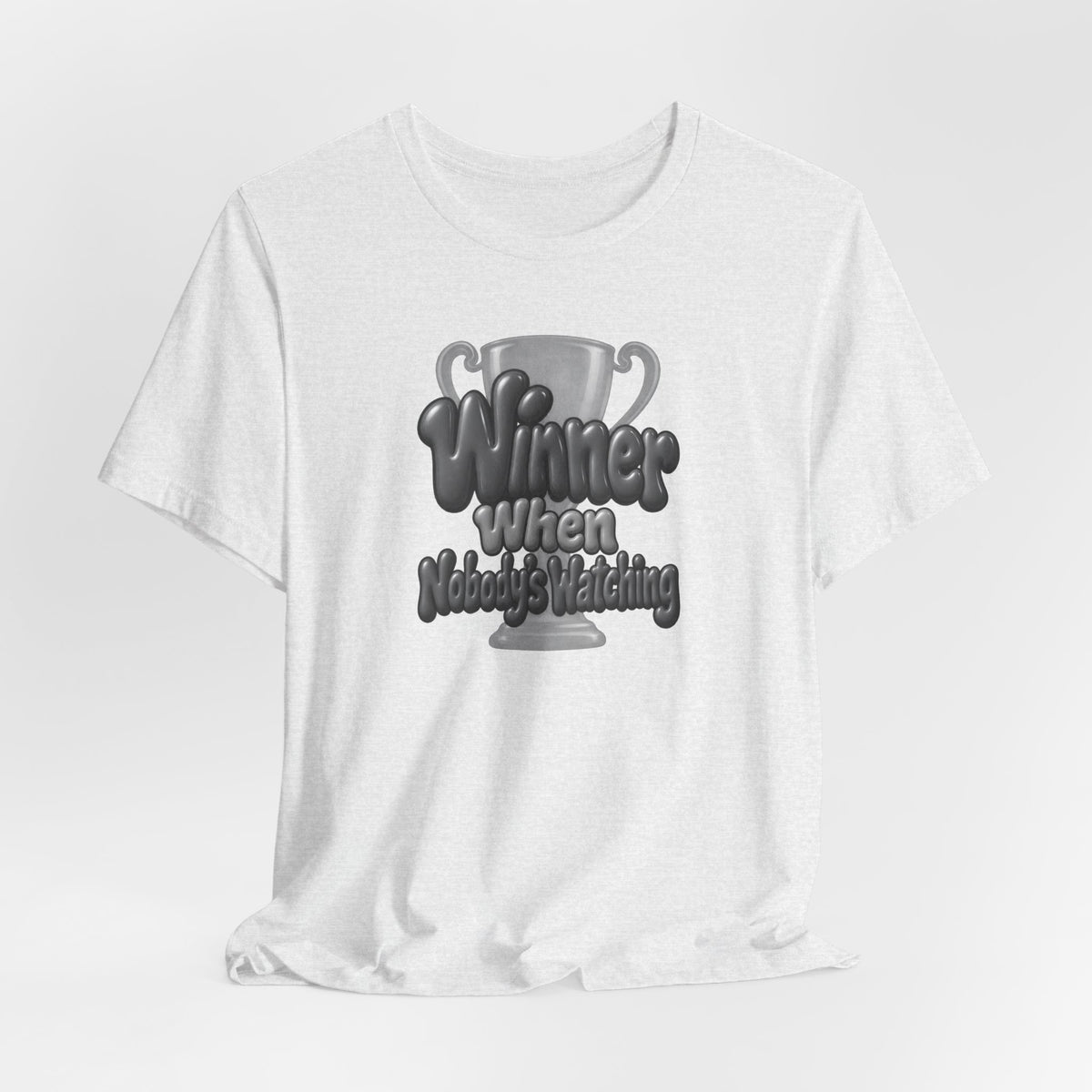 Winner When Nobody’s Watching Funny Introvert T-Shirt
