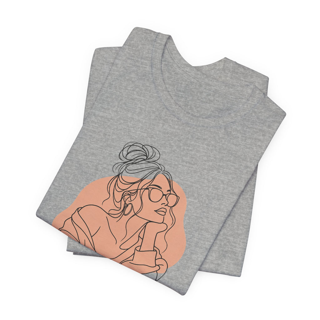 Low Effort, High Style Funny Minimalist T-Shirt