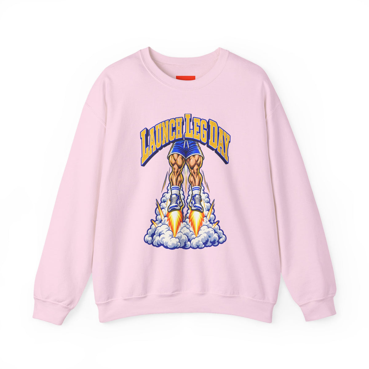 Launch Leg Day Funny Fitness Sweatshirt