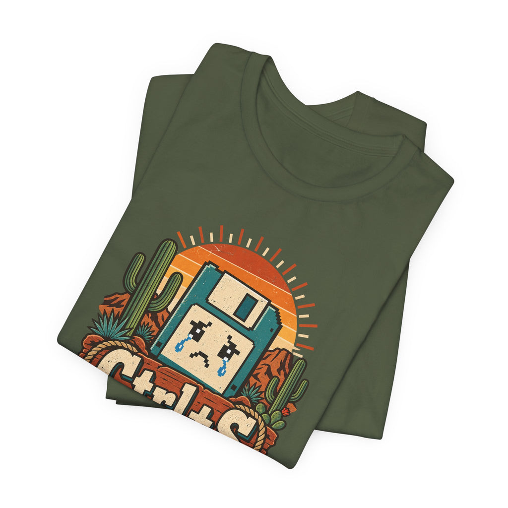 Ctrl+S Or Cry Trying Funny Programmer T-Shirt