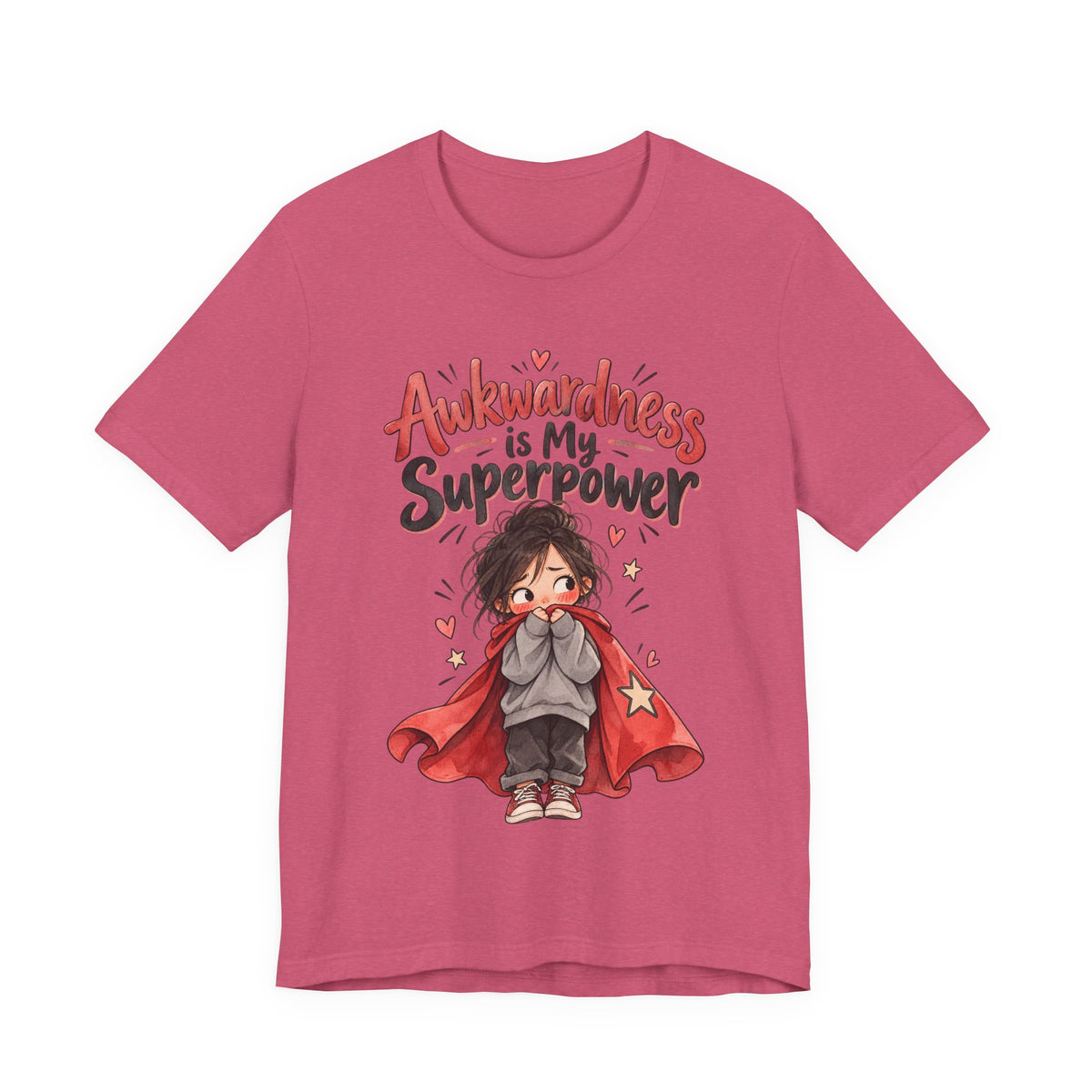 Awkwardness is My Superpower Funny Introvert T-Shirt
