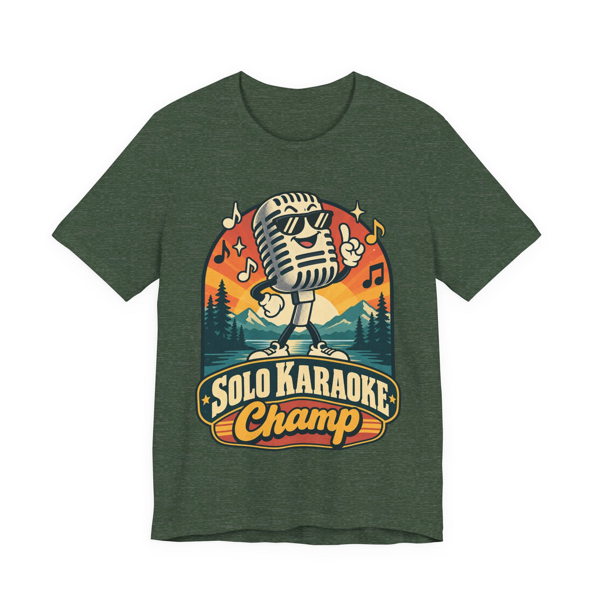 Solo Karaoke Champ Funny Karaoke T-Shirt
