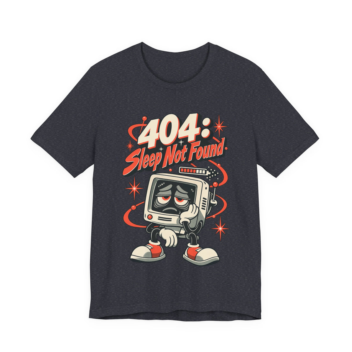 404: Sleep Not Found Funny Programmer T-Shirt