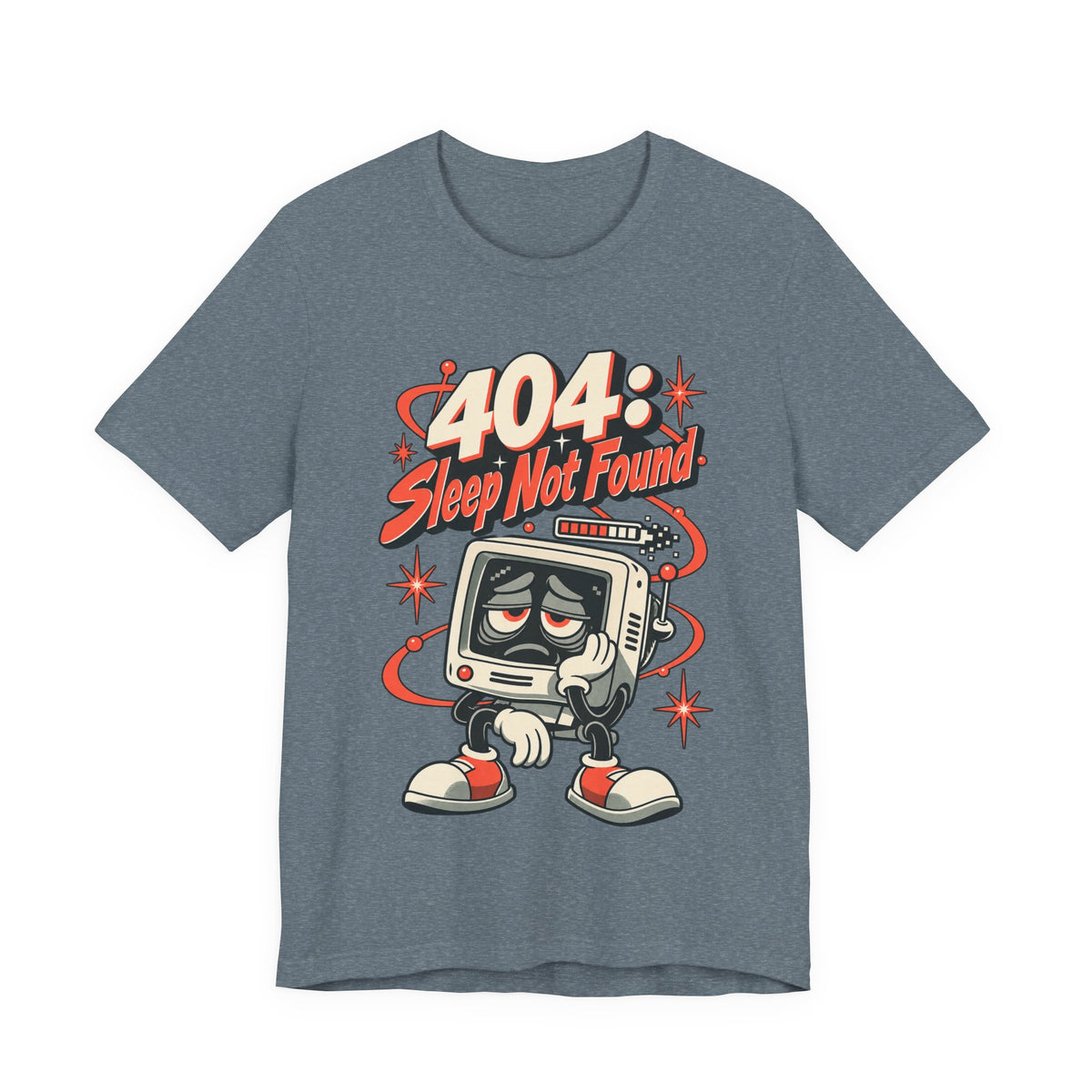 404: Sleep Not Found Funny Programmer T-Shirt