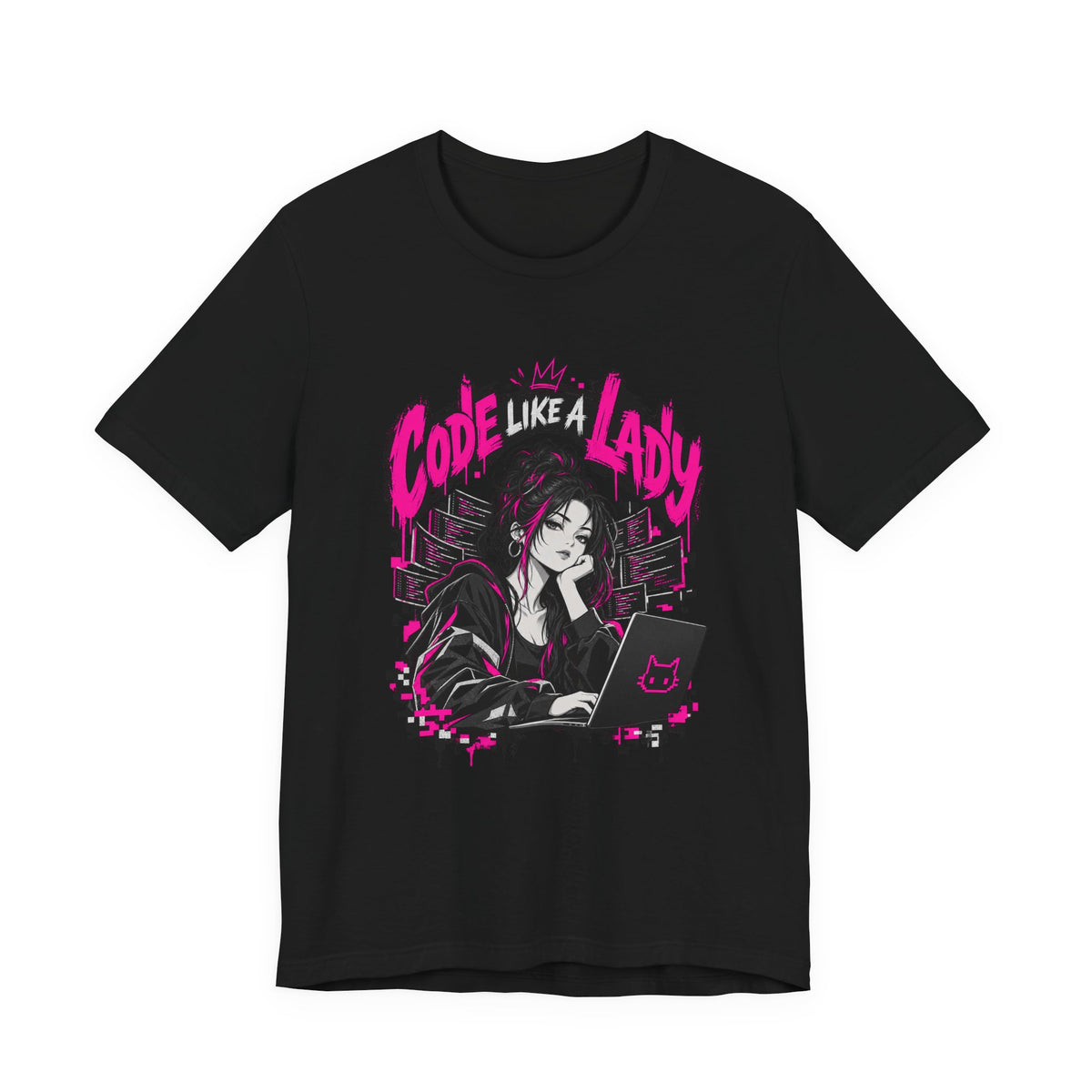 Code Like A Lady Funny Programmer T-Shirt