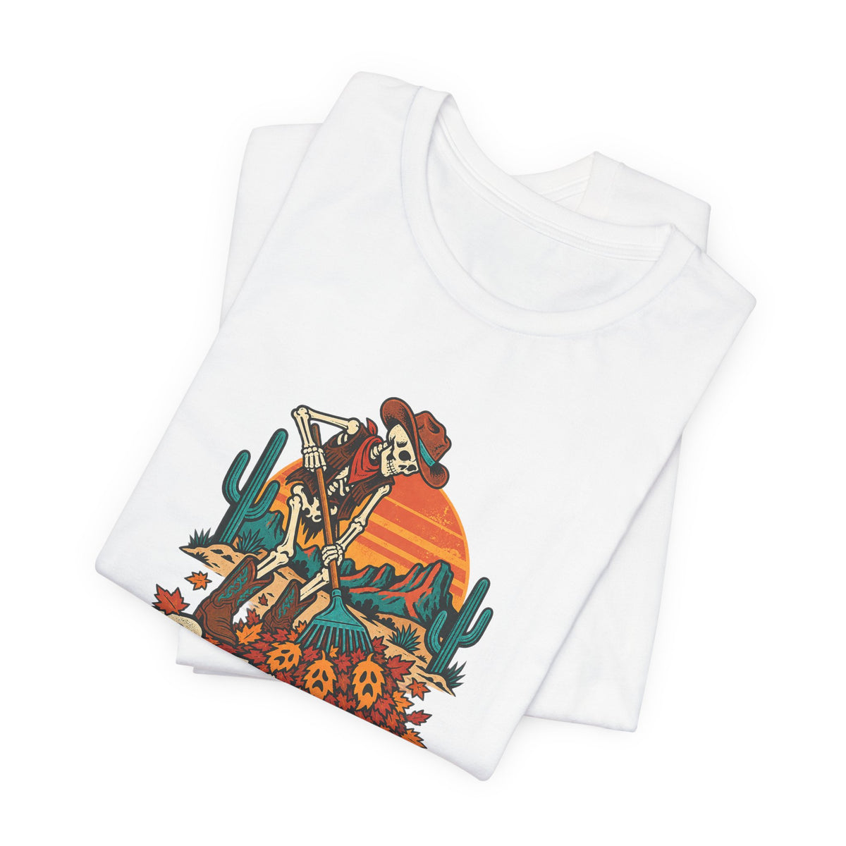 Raking Up Regrets Funny Autumn T-Shirt