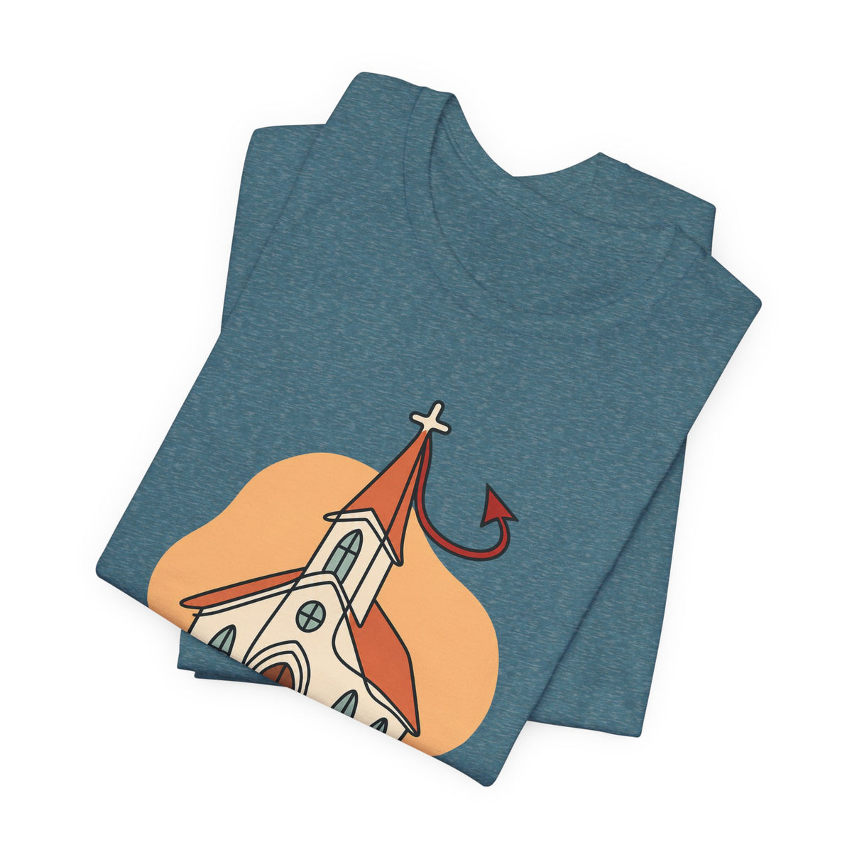 Today’s Schedule: Hell No Funny Christian Humor T-Shirt