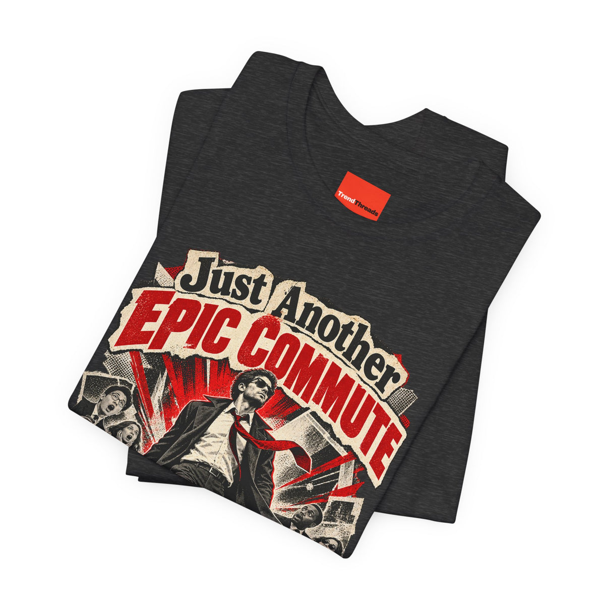 Just Another Epic Commute Funny Commuter T-Shirt