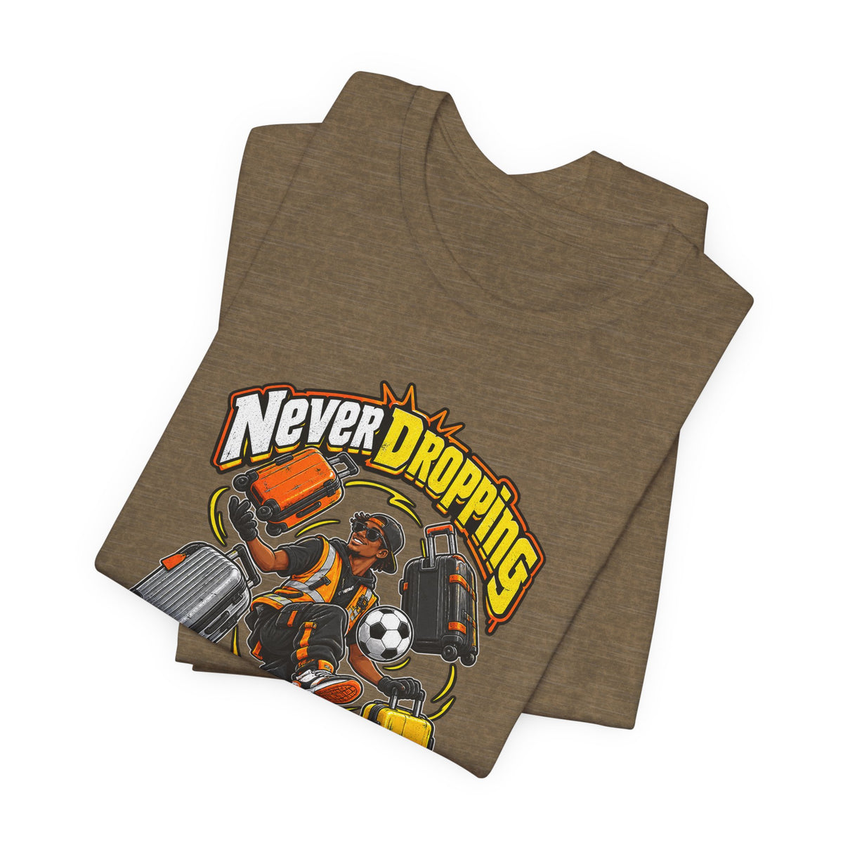 Never Dropping the Ball (Or Bags) Funny Baggage Handler T-Shirt
