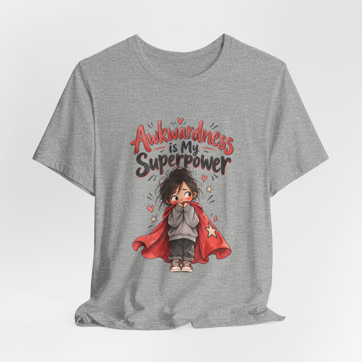 Awkwardness is My Superpower Funny Introvert T-Shirt