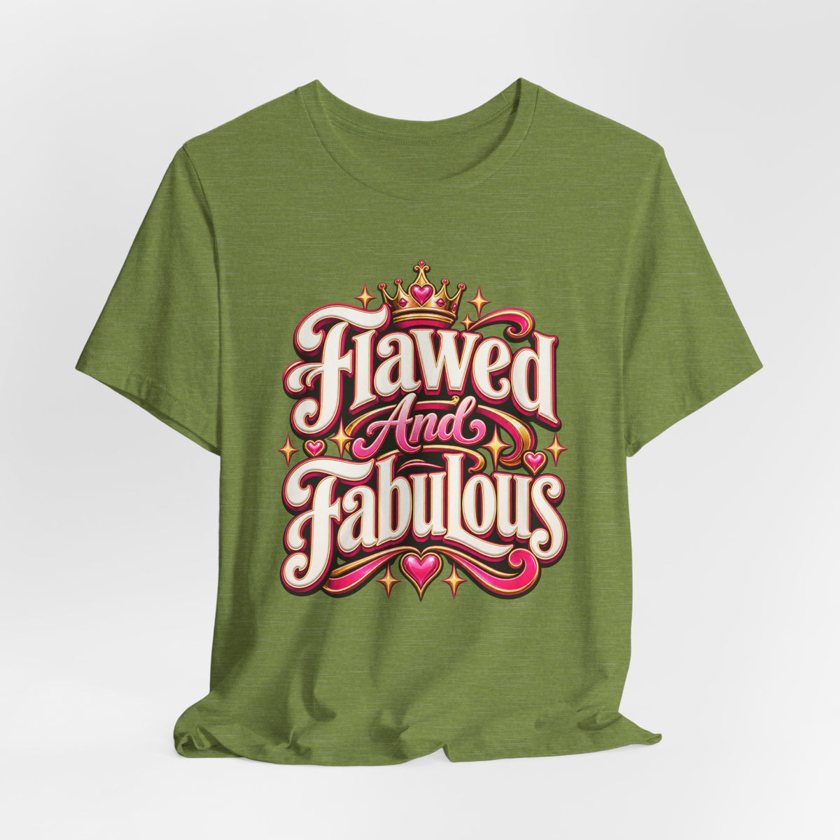 Flawed And Fabulous Funny Sarcastic Humor T-Shirt