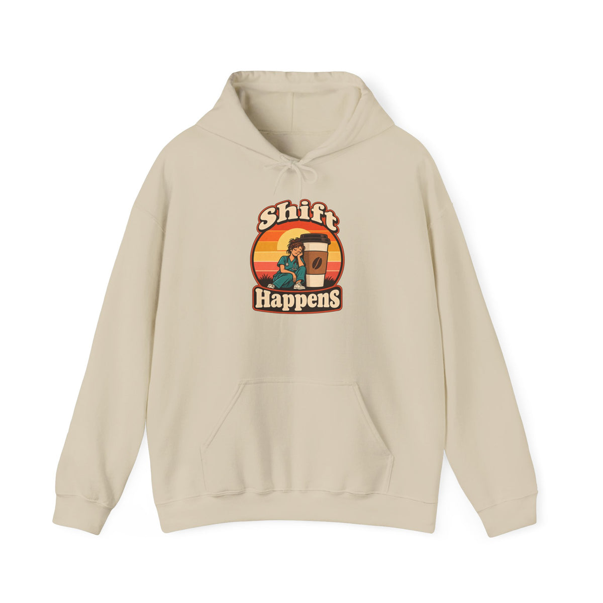 Shift Happens Funny Nurse Humor Hoodie