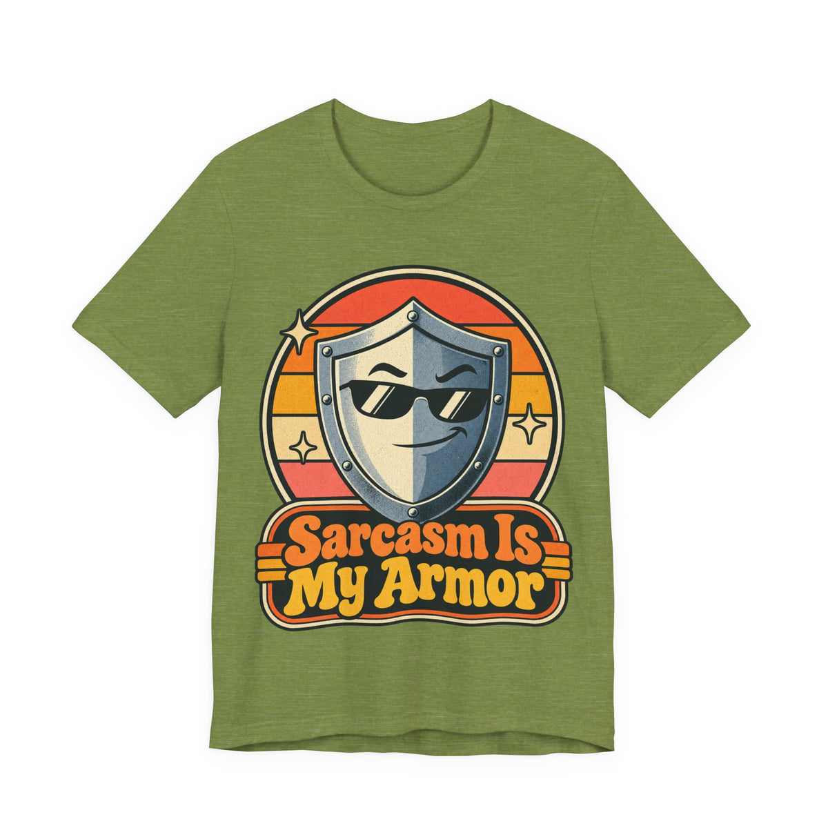 Sarcasm Is My Armor Funny Sarcastic Humor T-Shirt
