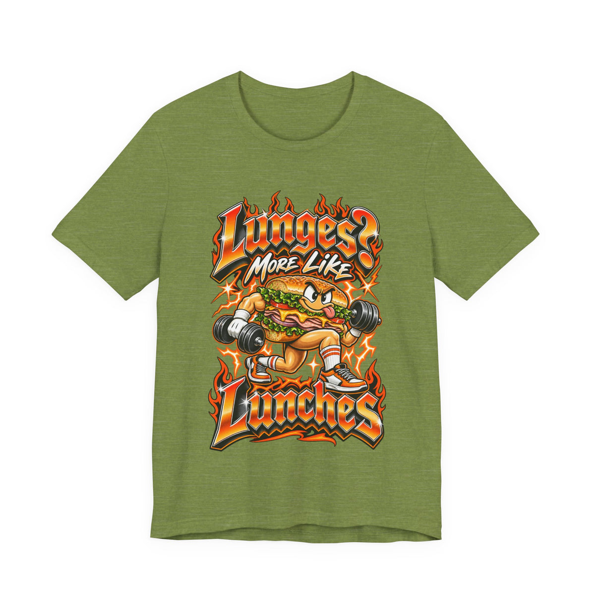 Lunges? More Like Lunches Funny Fitness T-Shirt