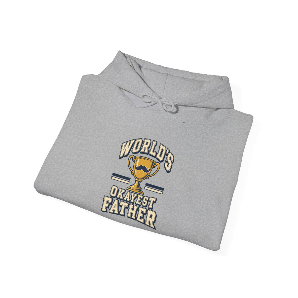 World's Okayest Father Funny Dad Hoodie
