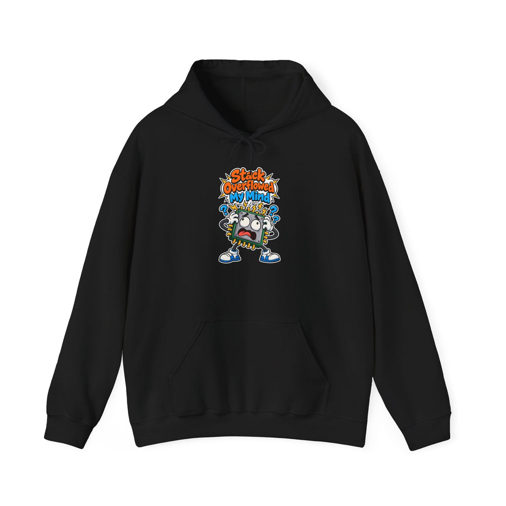 Stack Overflowed My Mind Funny Programmer Hoodie