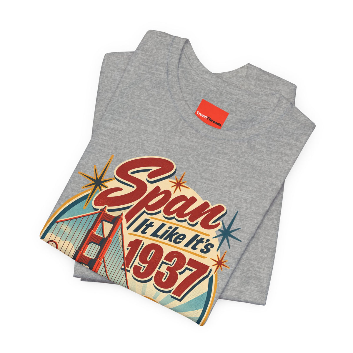 Span It Like It’s 1937 Funny Retro T-Shirt