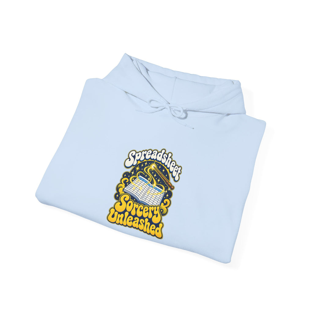 Spreadsheet Sorcery Unleashed Funny Office Humor Hoodie