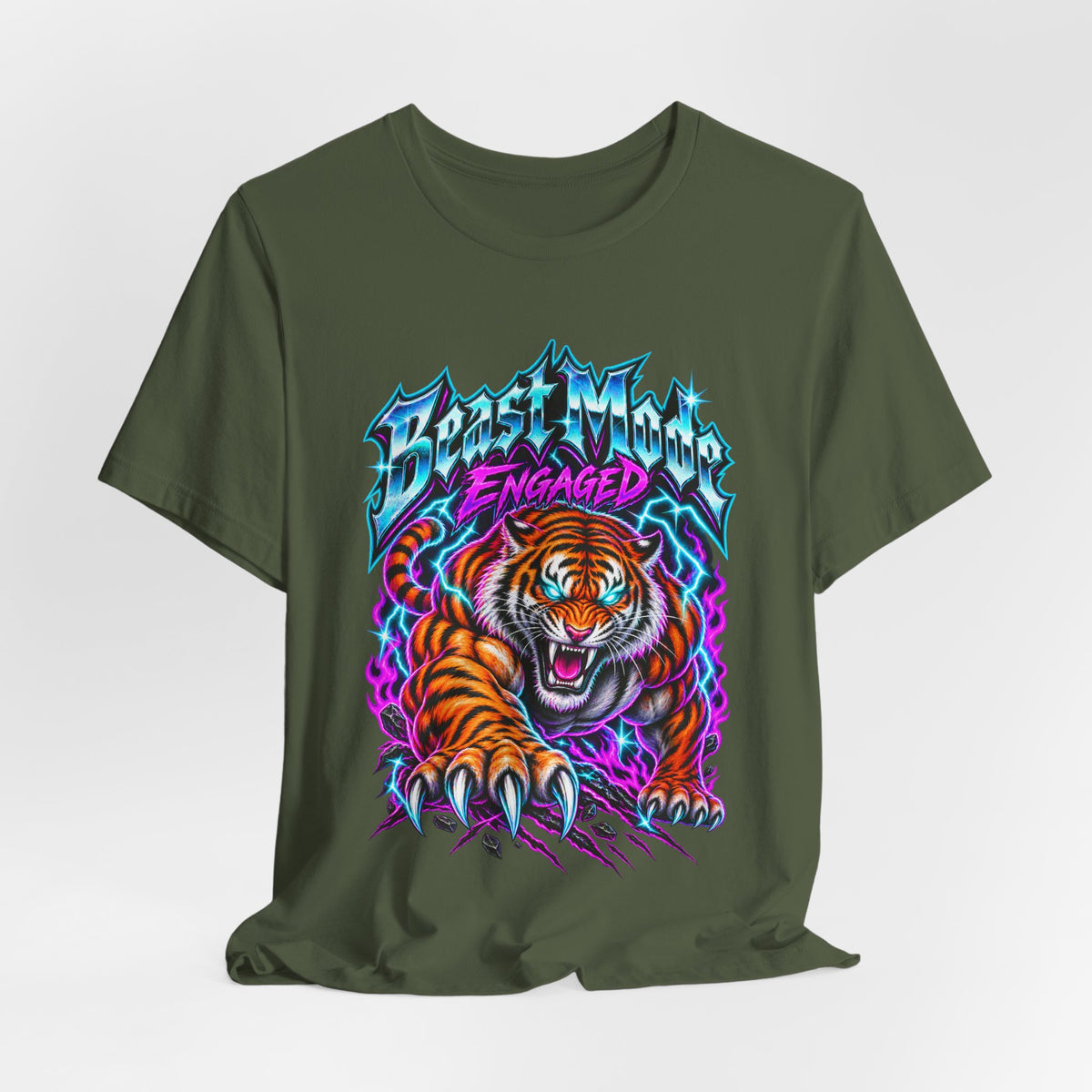 Beast Mode Engaged Funny Fitness T-Shirt