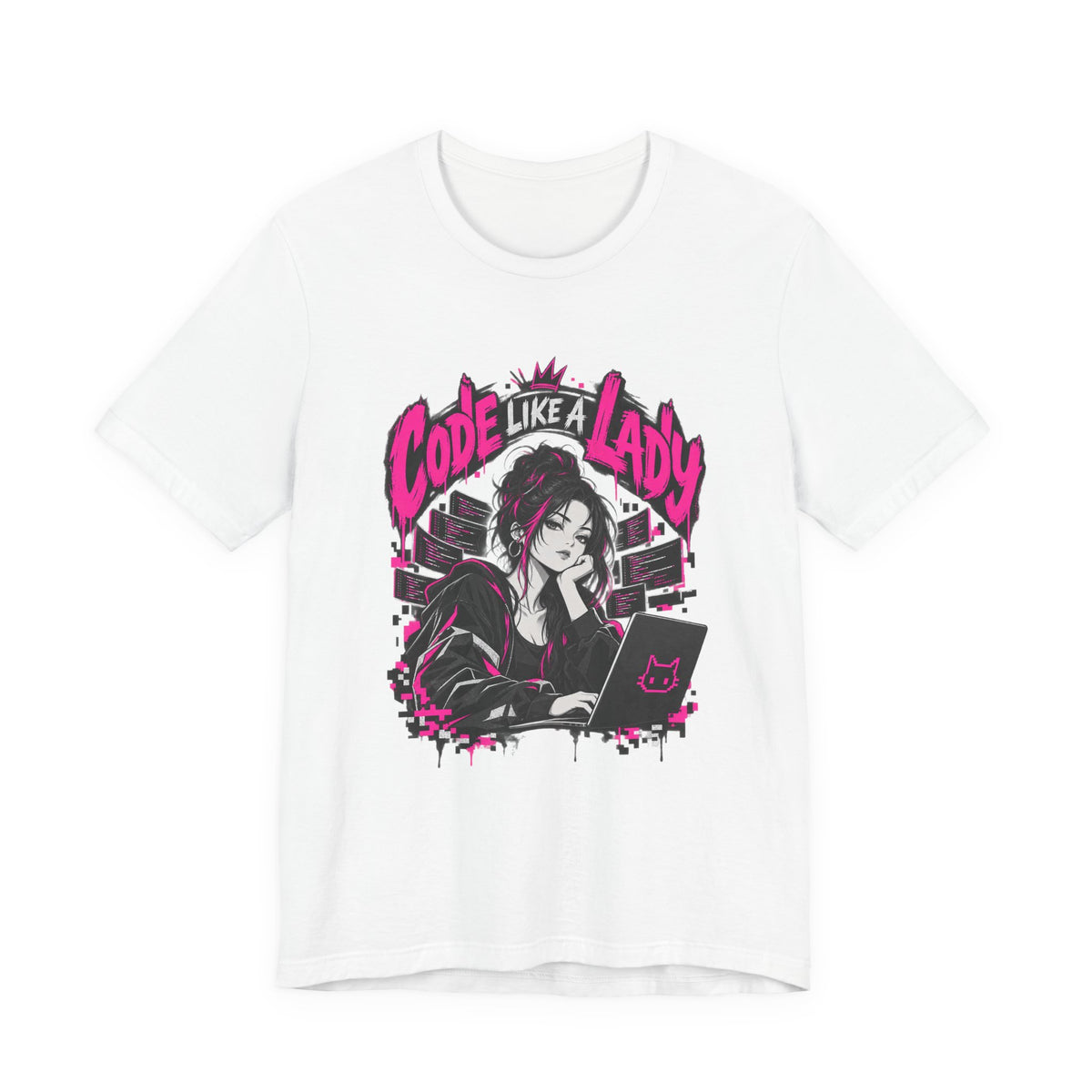 Code Like A Lady Funny Programmer T-Shirt