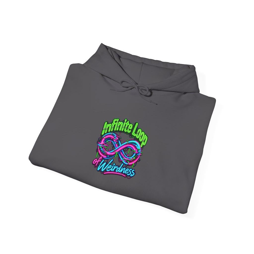 Infinite Loop of Weirdness Funny Programmer Hoodie