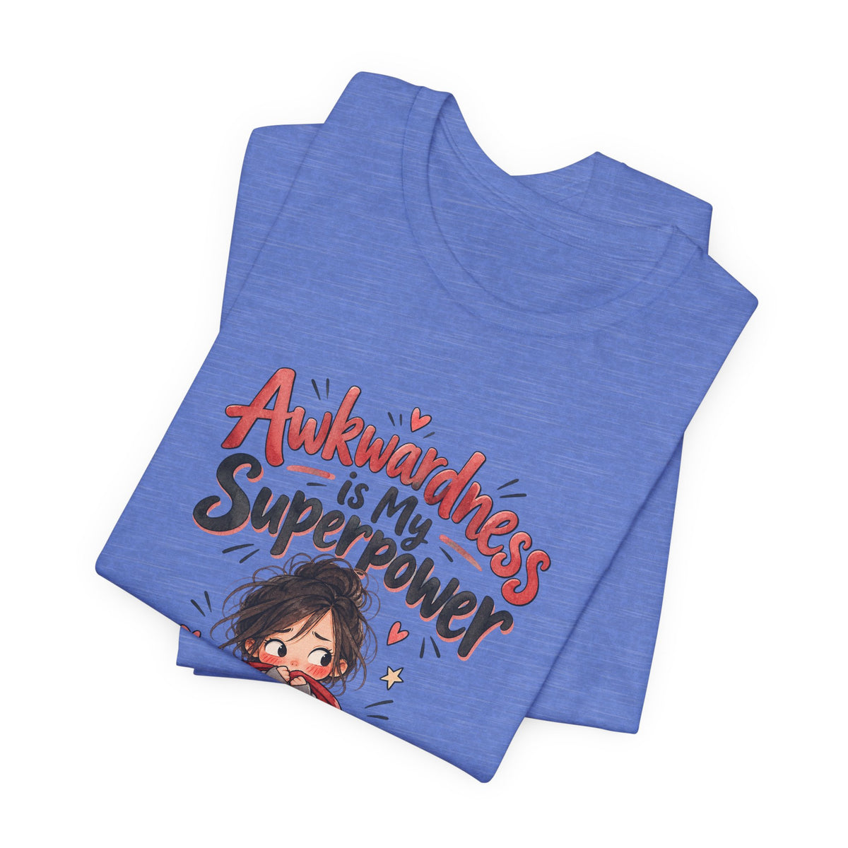 Awkwardness is My Superpower Funny Introvert T-Shirt