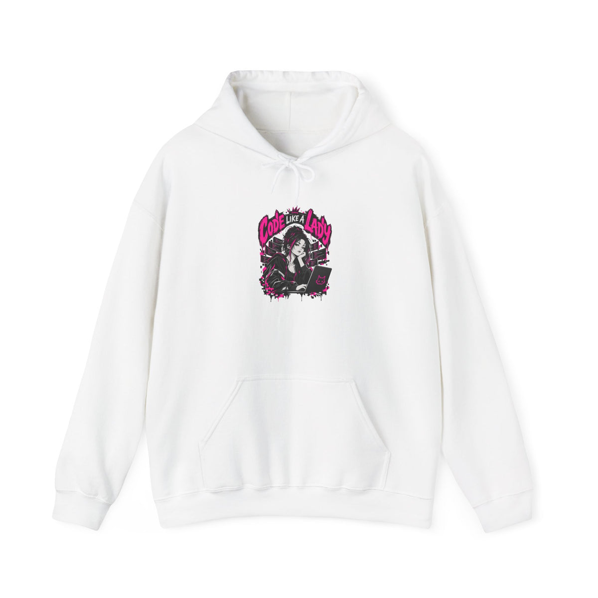 Code Like A Lady Funny Programmer Hoodie