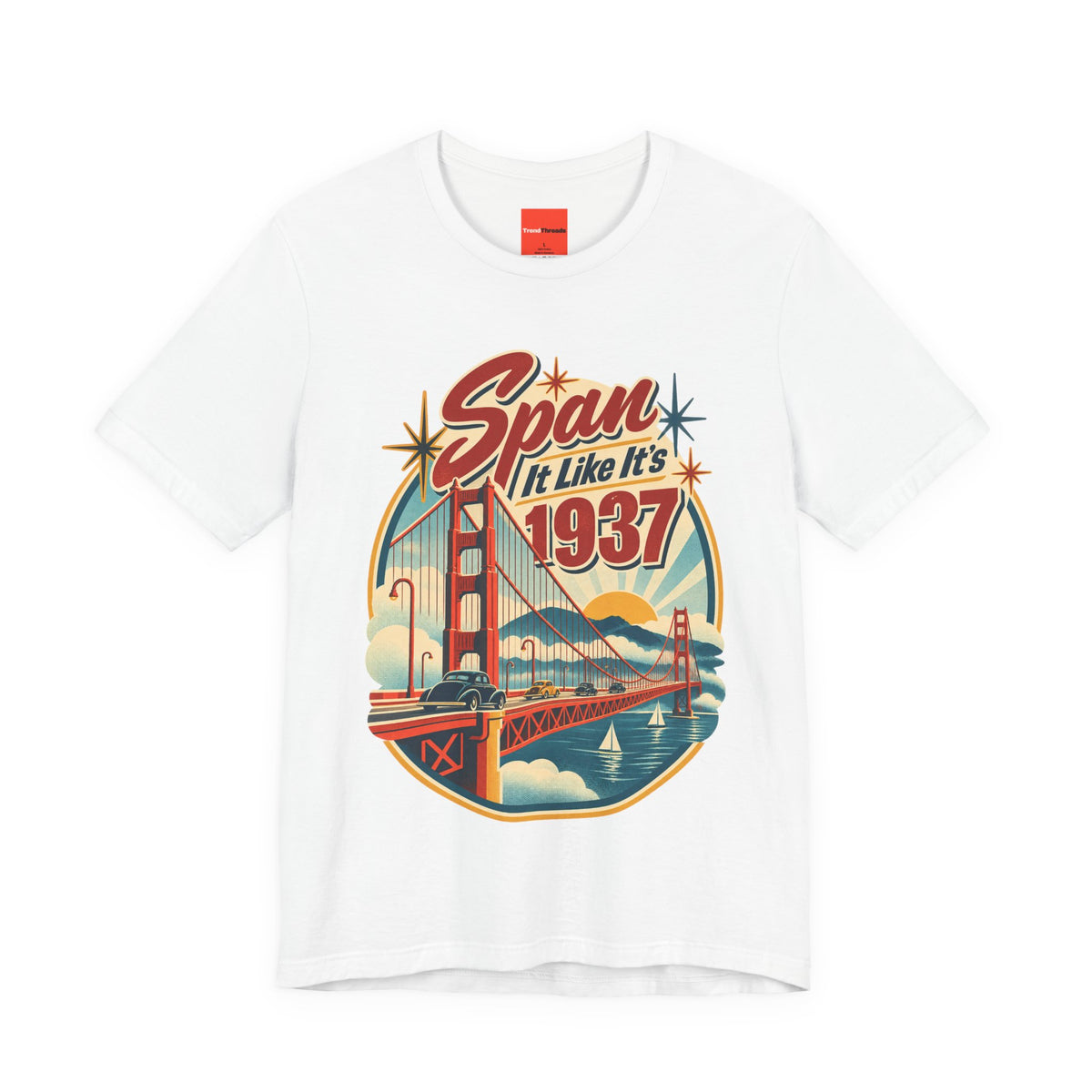 Span It Like It’s 1937 Funny Retro T-Shirt