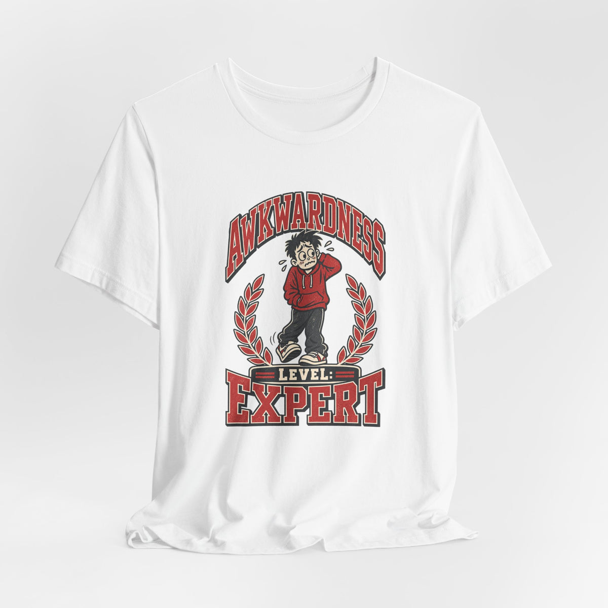 Awkwardness Level: Expert Funny Introvert T-Shirt