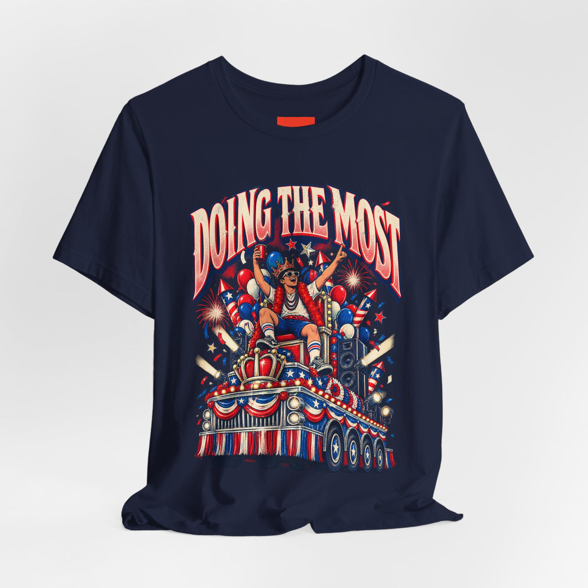 DOING THE MOST Funny Retro Vintage T-Shirt
