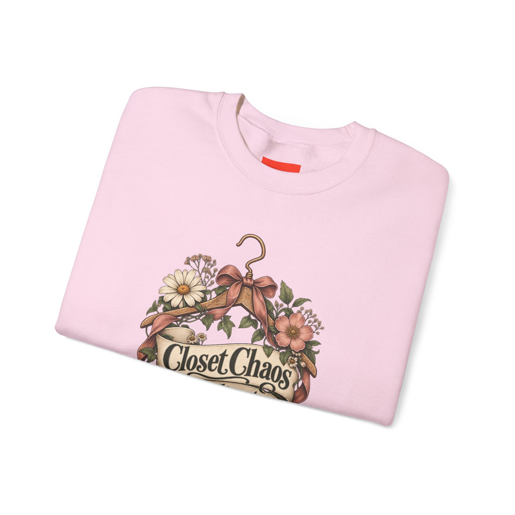Closet Chaos Coordinator Funny Organizational Sweatshirt