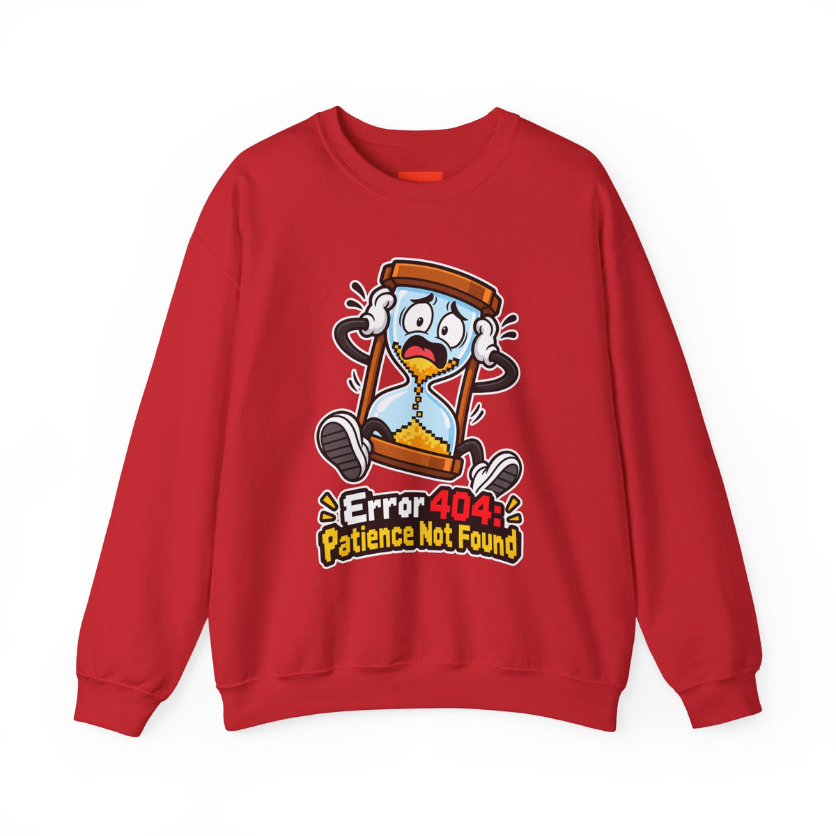 Error 404: Patience Not Found Funny Tech Sweatshirt