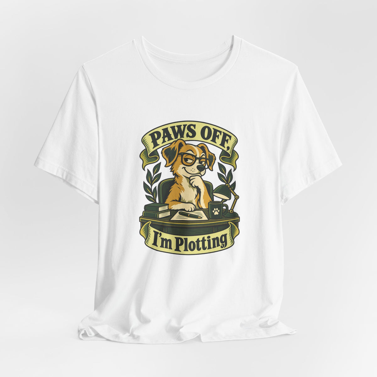 Paws Off, I’m Plotting Funny Pet Humor T-Shirt