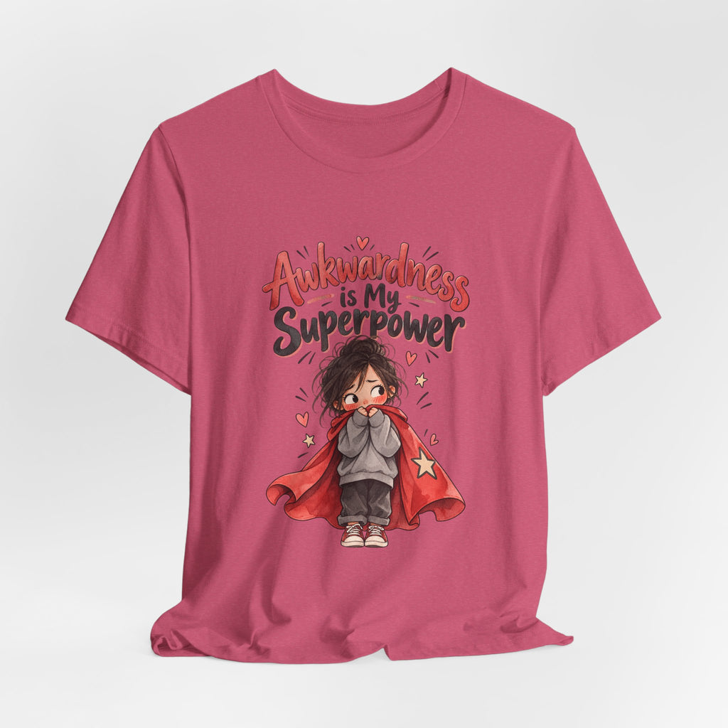 Awkwardness is My Superpower Funny Introvert T-Shirt