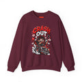 CRASH OUT Funny Streetwear Sweatshirt