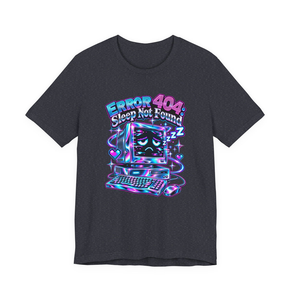 Error 404: Sleep Not Found Funny Programmer T-Shirt