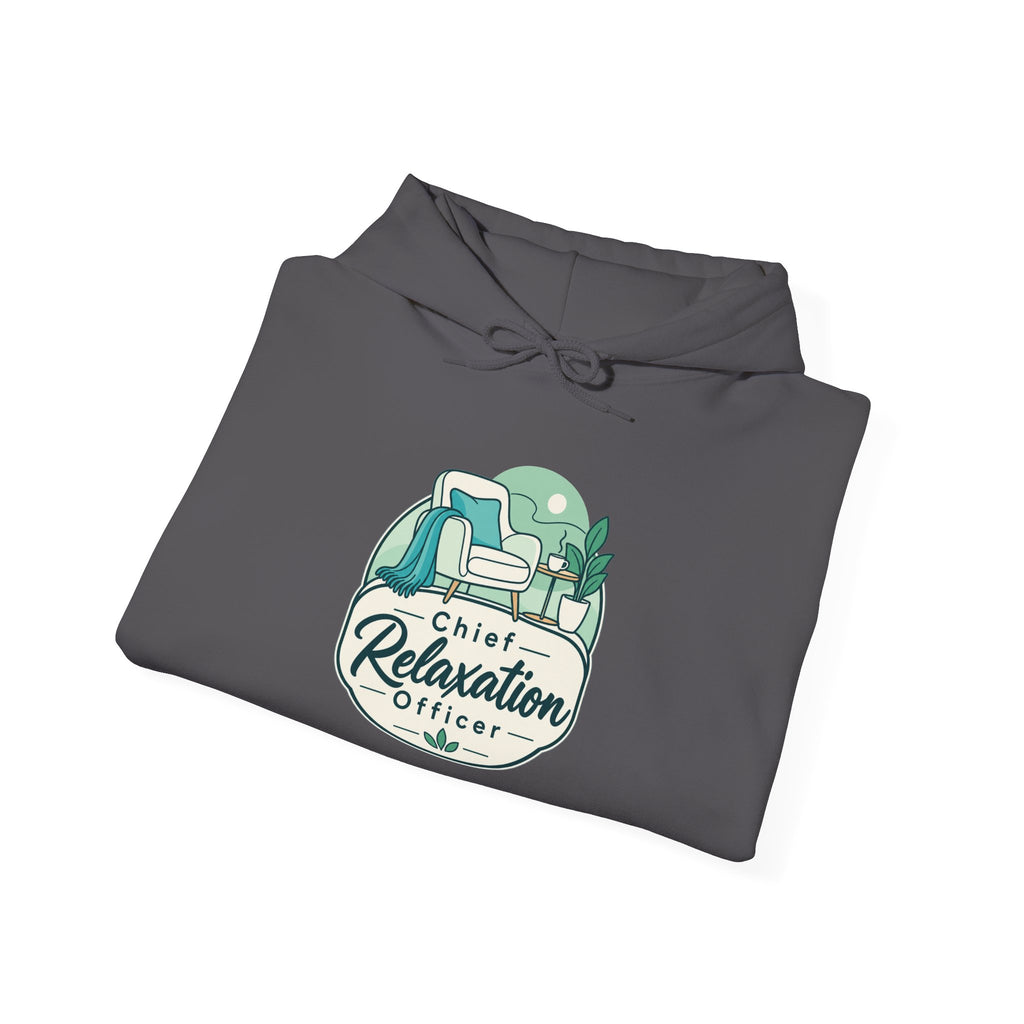 Chief Relaxation Officer Funny Office Hoodie