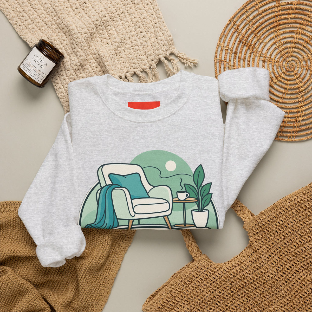 Chief Relaxation Officer Funny Office Sweatshirt