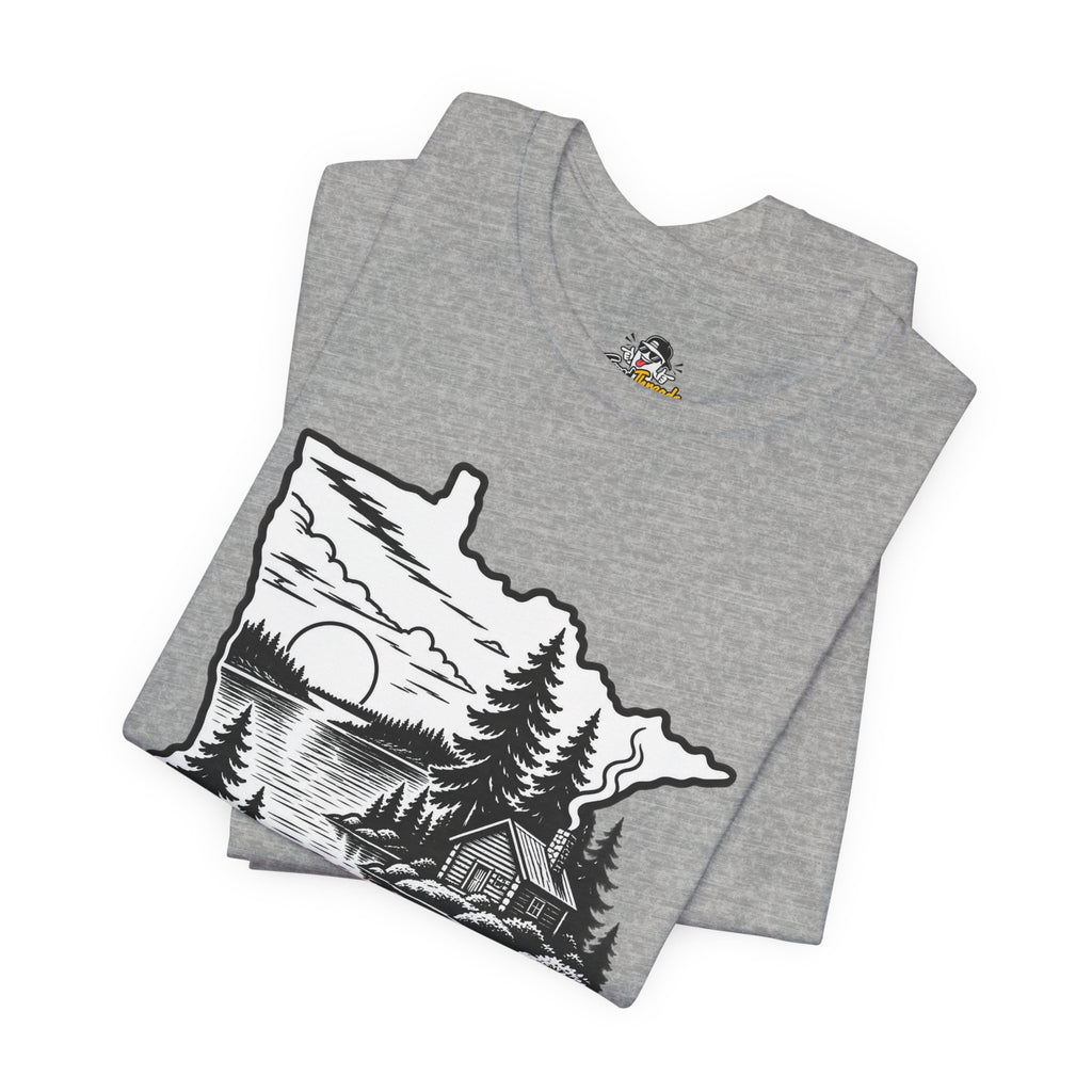 Land of 10,000 Lakes Funny Retro Vintage T-Shirt