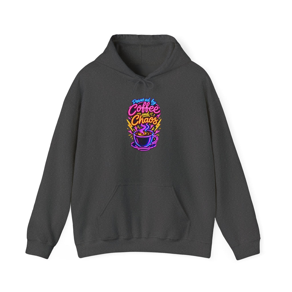Powered by Coffee and Chaos Funny Nurse Hoodie