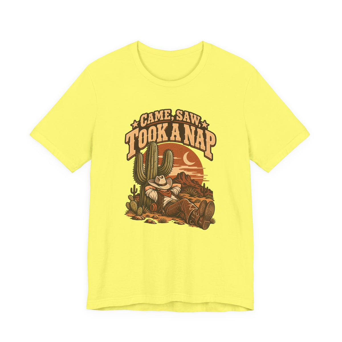 Came, Saw, Took A Nap Funny Self-Deprecating T-Shirt