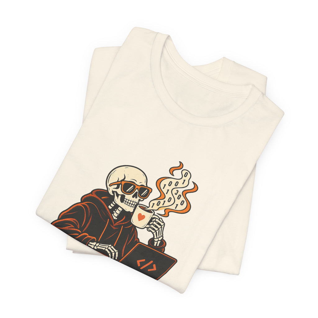 I Turn Coffee Into Code Funny Programmer T-Shirt